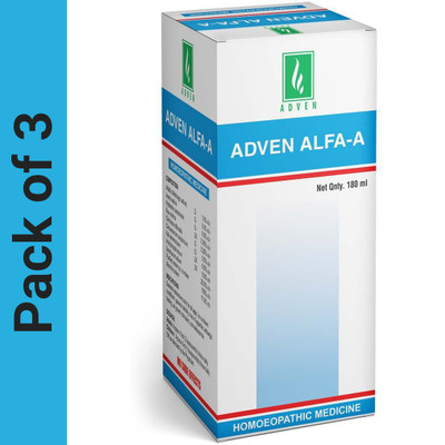 ADVEN Alfa-A Liquid(3 x 180 ml)