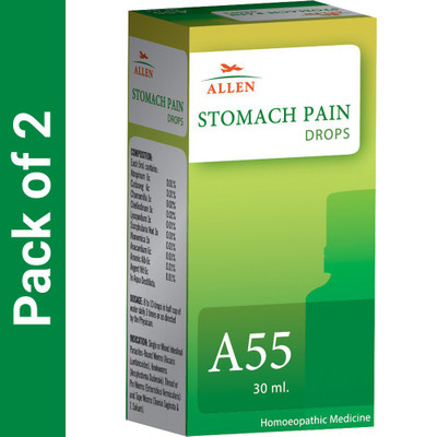 ALLEN A55 Stomach Pain Drops(2 x 30 ml)