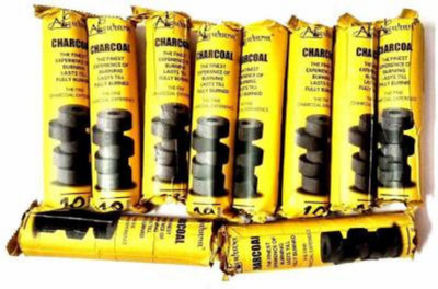 RSS ENTERPRISES Hookah Charcoals(Pack of 10)