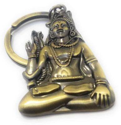 Key Era God Shiv Trishul Metal Key Chain