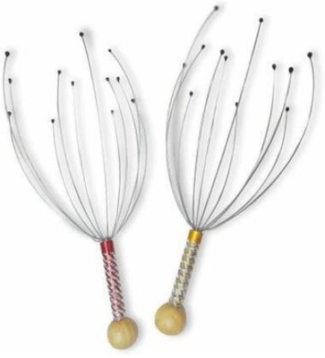 SBTs Head Neck Scalp Massager - Set of 2 Multipurpose Relaxer Massager (Multicolor) Set of 2 Multipurpose Relaxer Massager (Multicolor) Massager(Multicolor)
