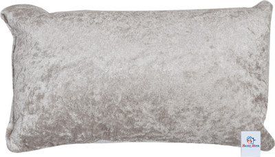 Heart Home Microfibre Solid Baby Pillow Pack of 1(Grey)