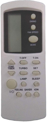 BhalTech VE- 31 Turbo Compatible for Voltas AC Remote Remote Controller(White)