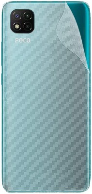 ECMERED Back Screen Guard for Poco C3(Pack of 1)