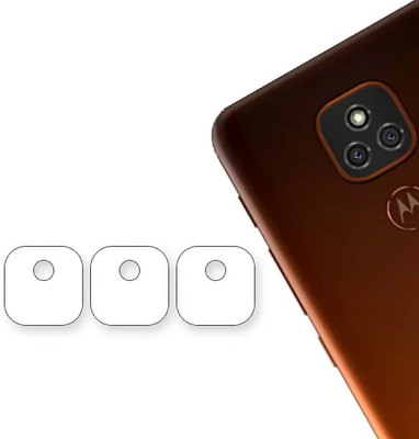DB Back Camera Lens Glass Protector for MOTOROLA MOTO E7 PLUS(Pack of: 3)