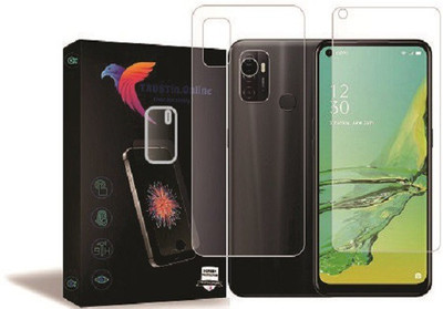 TRUSTin.ONLINE Front and Back Screen Guard for OPPO A33, A33(Pack of 3)