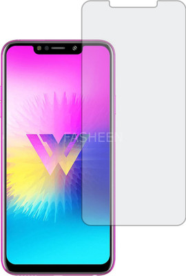 Fasheen Tempered Glass Guard for LG W10 (ShatterProof, Flexible)(Pack of 1)