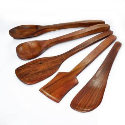 Alpha Gravity Malp155 Wooden Spatula(Pack of 5)