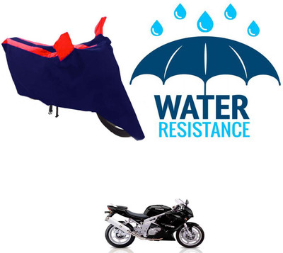 RONISH Waterproof Two Wheeler Cover for Hyosung(GT650R, Blue, Red)