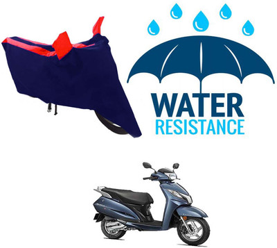 RONISH Waterproof Two Wheeler Cover for Honda(Activa 125, Blue, Red)