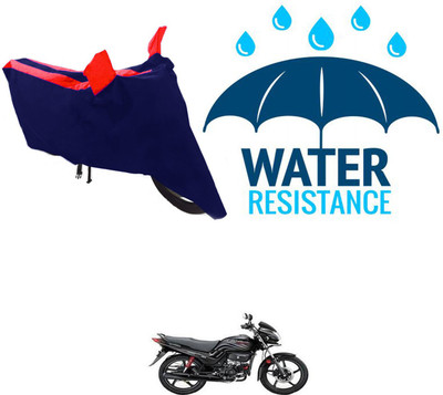 MMSSTAR Waterproof Two Wheeler Cover for Hero(Passion Xpro, Blue, Red)