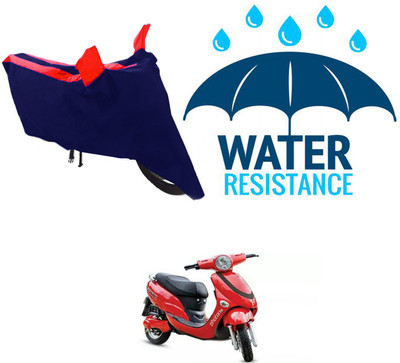 RONISH Waterproof Two Wheeler Cover for Hero(Electric Photon, Blue, Red)