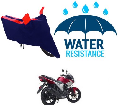 RONISH Waterproof Two Wheeler Cover for Yamaha(SZ X, Blue, Red)