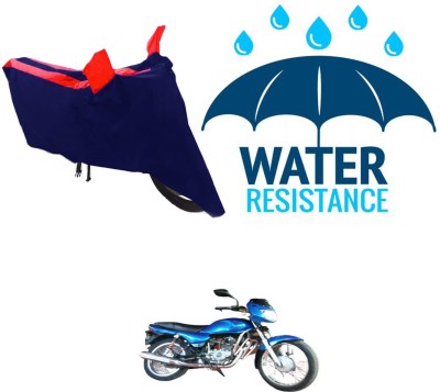 RONISH Waterproof Two Wheeler Cover for Bajaj(Caliber, Blue, Red)