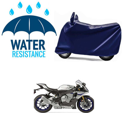 RONISH Waterproof Two Wheeler Cover for Yamaha(YZF R1M, Blue)