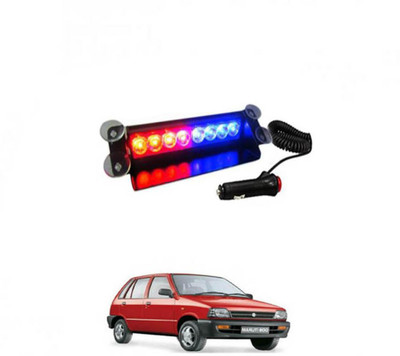APICAL Front LED Indicator Light for Maruti Suzuki 800(Blue, Red)