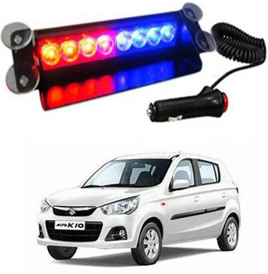 APICAL Front LED Indicator Light for Maruti Suzuki Alto K10(Blue, Red)