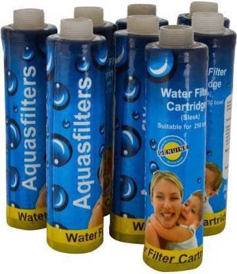 AQUASFILTERS Aquaguard 8 Pcs Of RO Pre-Filter Thread Water Purifier 9 inch candle filter Best Quality Solid Filter Cartridge suitable for all water purifier Solid Filter Cartridge  (0.05, Pack of 8)