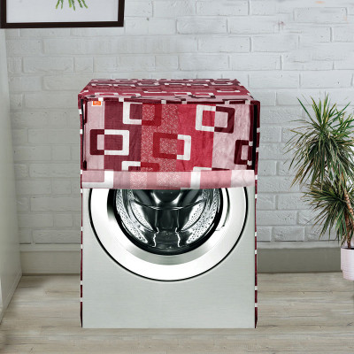 Flipkart SmartBuy Front Loading Washing Machine  Cover(Width: 55 cm, MAROON)
