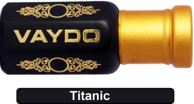vaydo Titanic Attar/Perfume 6ML (Long Lasting 24 hrs, Alcohol-Free Roll) Floral Attar(Jannat ul Firdaus)