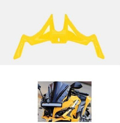 AOWBIKES YELLOW-RS200-WINGLET-01 Bike Fairing Kit