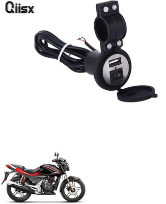 Qiisx QIX_2192 Heavy Duty Bike Mobile USB Charger 5 A Bike Mobile Charger