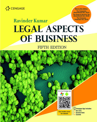 Legal Aspects of Business Fifth Edition(English, Paperback, Kumar Ravinder)