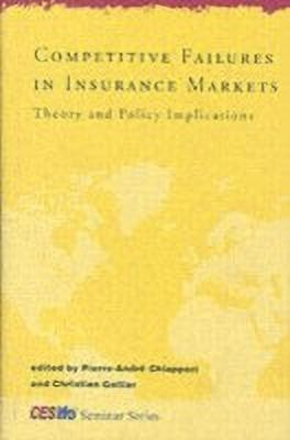 Competitive Failures in Insurance Markets(English, Hardcover, unknown)