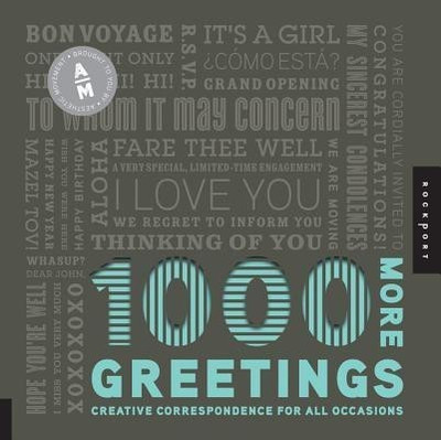 1,000 More Greetings(English, Paperback, Movement Aesthetic)