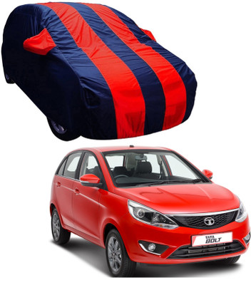 ABS AUTO TREND Car Cover For Tata Bolt (With Mirror Pockets)(Multicolor)