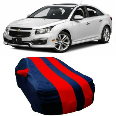 V VINTON Car Cover For Chevrolet Cruze (With Mirror Pockets)(Red, Blue)