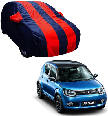 ABS AUTO TREND Car Cover For Maruti Suzuki Ignis (With Mirror Pockets)(Multicolor)