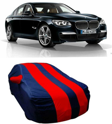 V VINTON Car Cover For BMW 720D (With Mirror Pockets)(Red, Blue)