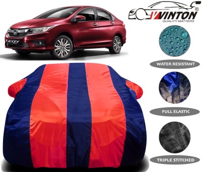 V VINTON Car Cover For Maruti Suzuki XL6 (With Mirror Pockets)(Red)