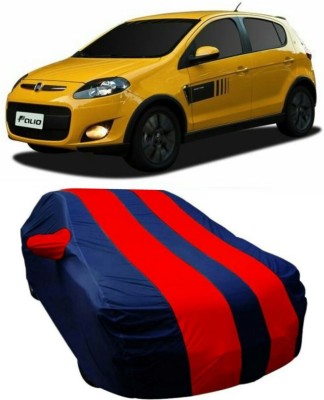 V VINTON Car Cover For Maruti Suzuki WagonR (With Mirror Pockets)(Red, Blue)