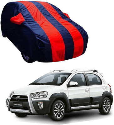 ABS AUTO TREND Car Cover For Toyota Etios Cross (With Mirror Pockets)(Multicolor)