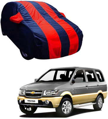 ABS AUTO TREND Car Cover For Chevrolet Tavera (With Mirror Pockets)(Multicolor)