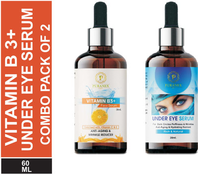 puranex Anti Wrinkle Under Eye Serum Enriched with Vitamin(2 Items in the set)