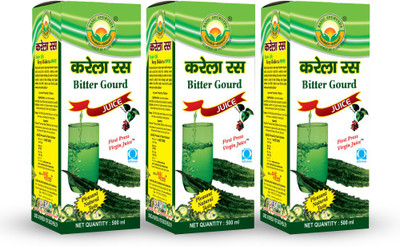 Basic Ayurveda Bitter Gourd(Karela) Juice(3 x 500 ml)