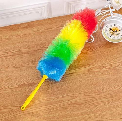 Laurant Duster For Cleaning Dust With Microfiber Bristles Multicolour Dry Duster