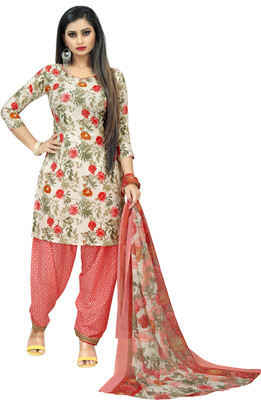 Kashvi Crepe Floral Print, Paisley Salwar Suit Material