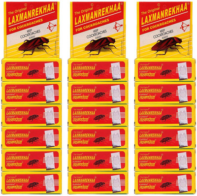 Laxmanrekhaa The Original for Cockroaches Pack of 18(18 x 5 g)