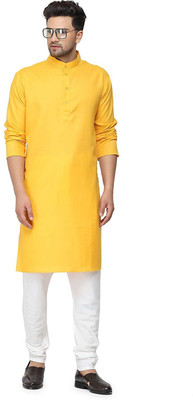 Enmozz Men Kurta Pyjama Set