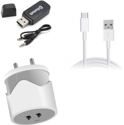 DAKRON Wall Charger Accessory Combo for Samsung Galaxy S20 FE 5G(White)