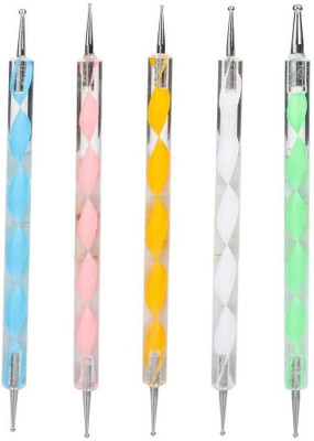 JOTKAPARKASH Ball Styluses Dotting Tool Set for Embossing Pattern Clay Sculpting, Nail Art(multicolour)