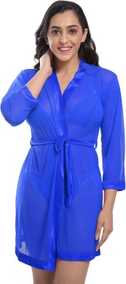 Xs and Os Women Robe(Blue)