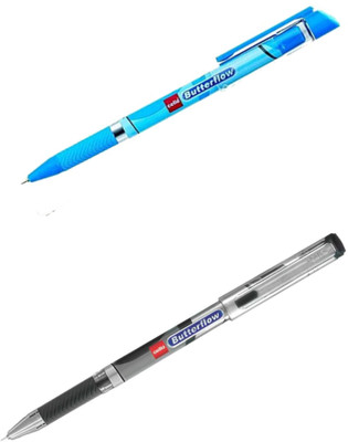 Cello Butterflow Ball Pen(Pack of 40, Ink Color - Black, Blue)