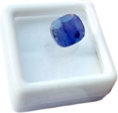 Aanya Jewels Blue Sapphire Stone Certified (Neelam) Gemstone 6.25 Ratti Rashi Ratan Sapphire (Neelam is Scorpio Rashi) Sapphire Stone