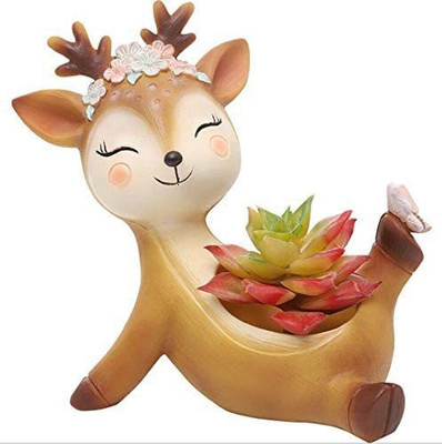 JOY LAND Plant Container Set(Terracotta, Clay)