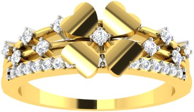 avsar Avsar Real Gold 14K RING AVR412YB 14kt Cubic Zirconia Yellow Gold ring